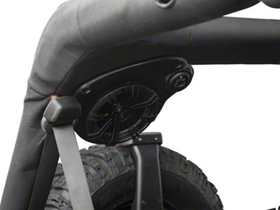 Select Increments JKU Speaker Pods (07-18 Jeep Wrangler JK 4-Door)