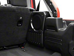 JL Audio Stealthbox; 2 OHMS; Passenger Side (18-24 Jeep Wrangler JL 4-Door)