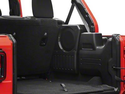 JL Audio Stealthbox; 4 OHMS; Passenger Side (18-25 Jeep Wrangler JL 4-Door)