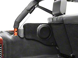 JL Audio Stealthbox Subwoofer with Cargo Area Enclosure; Driver Side (07-18 Jeep Wrangler JK 4-Door)