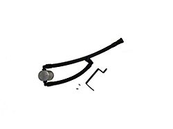 J&L 3.0 Oil Separator; Clear/Satin Anodized; Driver Side (2025 2.3L EcoBoost Bronco)