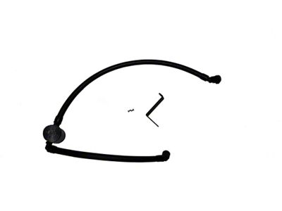 J&L 3.0 Oil Separator; Black Anodized; Driver Side (25-26 1.5L EcoBoost Bronco Sport)