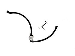 J&L 3.0 Oil Separator; Clear/Satin Anodized; Driver Side (25-26 2.0L EcoBoost Bronco Sport)