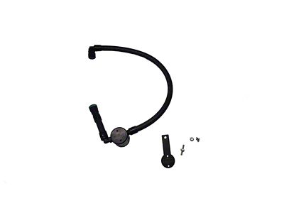 J&L 3.0 Oil Separator; Black Anodized; Passenger Side (16-25 3.6L Jeep Grand Cherokee WK2 & WL)
