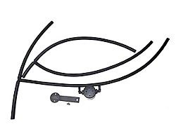J&L 3.0 Oil Separator; Black Anodized; Passenger Side (17-24 5.6L Titan XD)