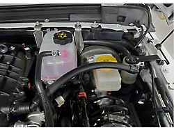J&L 3.0 Oil Separator; Clear/Satin Anodized; Driver Side (18-25 3.6L Jeep Wrangler JL)