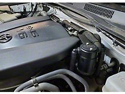 J&L 3.0 Oil Separator; Black Anodized; Driver Side (16-23 3.5L Tacoma)
