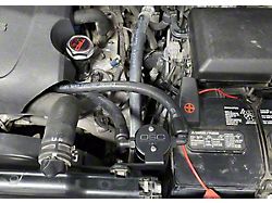 J&L 3.0 Oil Separator; Black Anodized; Driver Side (07-21 5.7L Tundra)