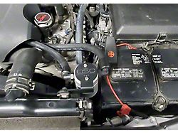 J&L 3.0 Oil Separator; Clear/Satin Anodized; Driver Side (07-21 5.7L Tundra)