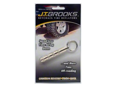 J.T. Brooks Keychain Tire Deflators