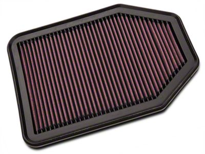 K&N Drop-In Replacement Air Filter (07-18 3.6L or 3.8L Jeep Wrangler JK)