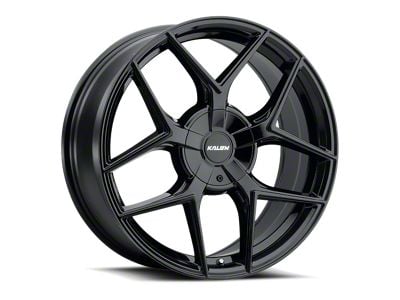 Kalon Falcon Gloss Black Wheel; 20x8.5; 38mm Offset (05-10 Jeep Grand Cherokee WK)