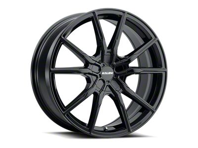 Kalon Pyro Gloss Black Wheel; 20x8.5; 38mm Offset (07-18 Jeep Wrangler JK)