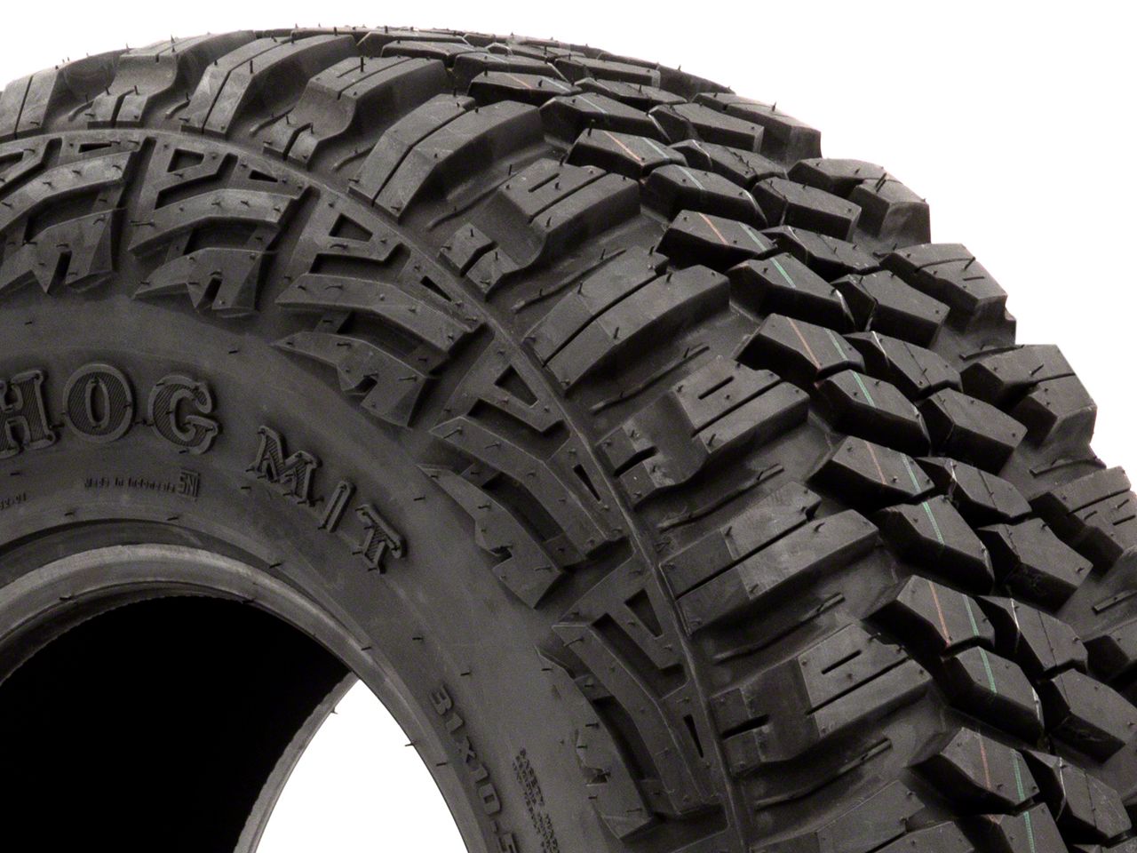 国内外の人気 M/T Hog Mud Tundra Kanati Tire (35 L1735125E-252 ヴァイスシュヴァルツ