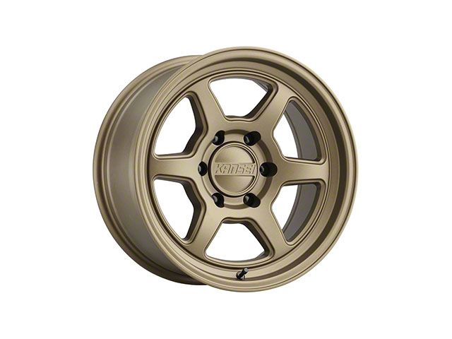 Kansei Off Road Tacoma ROKU Bronze 6-Lug Wheel; 17x8.5; -10mm Offset ...