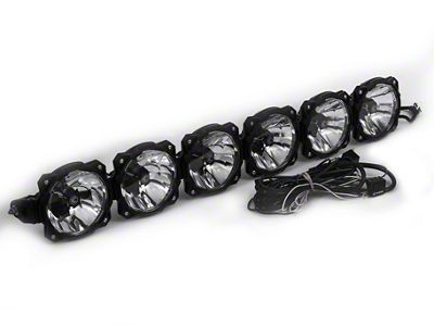KC HiLiTES 39-Inch Gravity Pro6 LED Light Bar; Combo Beam (Universal; Some Adaptation May Be Required)