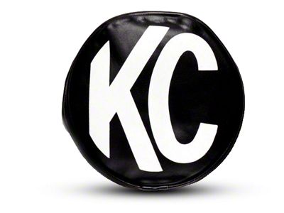 KC HiLiTES 5-Inch Apollo/Slimlite Cover; Black