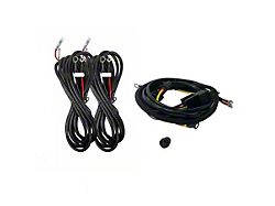 KC HiLiTES Profile SideCast Four-Light Wiring Kit for Platform One Roof Racks (10-24 4Runner)