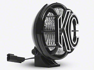 KC HiLiTES Jeep Wrangler 5-Inch Apollo Pro Halogen Light; Fog Beam 