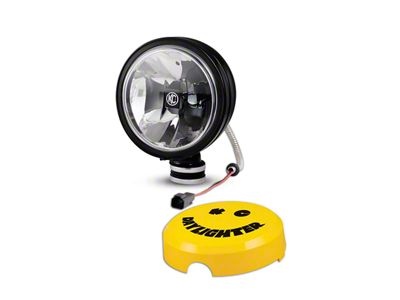 KC HiLiTES 6-Inch Black Gravity Daylight LED Round Light; Driving Beam (Universal; Some Adaptation May Be Required)
