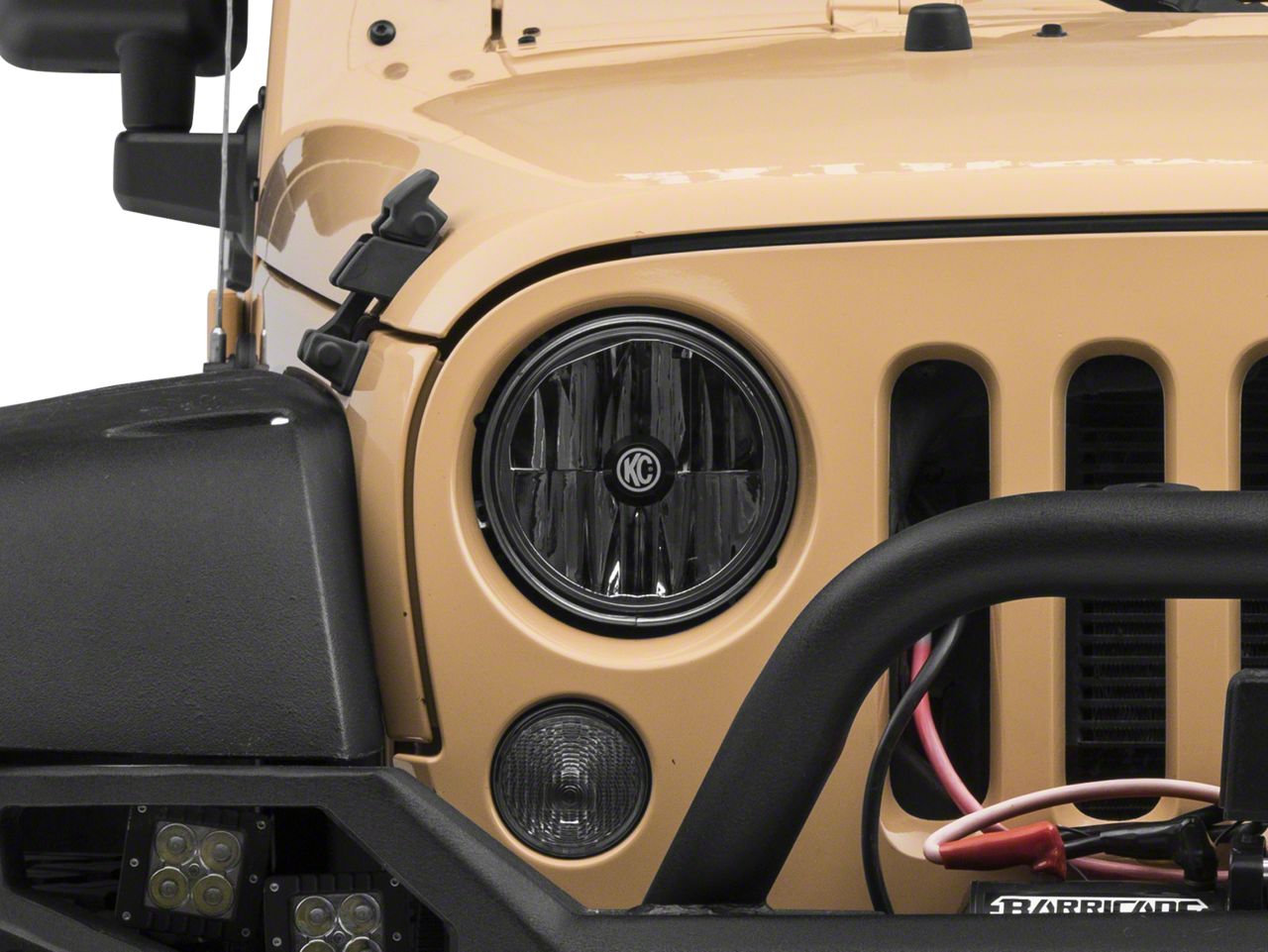 Jeep LEDフォグランプ ラングラー JK ホワイト 6000K 車検対応