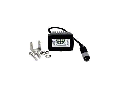 KC HiLiTES 2-Inch C-Series C2 LED Backup Light; Flood Beam (Universal; Some Adaptation May Be Required)