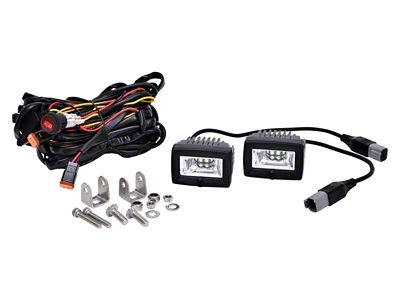 KC HiLiTES C-Series C2 Backup Flood Lights (Universal; Some Adaptation May Be Required)