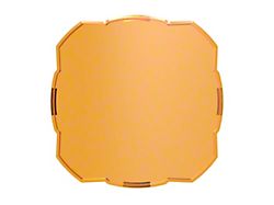 KC HiLiTES FLEX ERA 4 Light Shield / Hard Cover; Amber