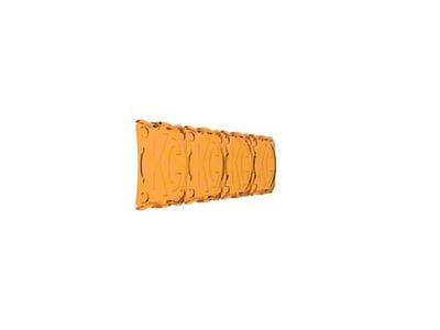KC HiLiTES 10-Inch FLEX ERA Light Cover; Amber