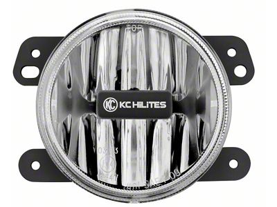 KC HiLiTES 4-Inch Gravity G4 LED Fog Light (10-18 Jeep Wrangler JK)