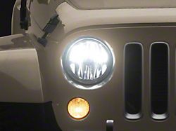 KC HiLiTES 7-Inch Gravity DOT LED Headlights (07-18 Jeep Wrangler JK)