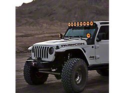 KC HiLiTES Gravity Titan Overhead Light Bar Kit (18-26 Jeep Wrangler JL, Excluding 4xe & Rubicon 392)