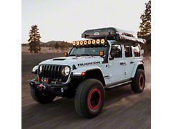 KC HiLiTES Gravity Titan Overhead Light Bar Kit (21-26 Jeep Wrangler JL Rubicon 392)