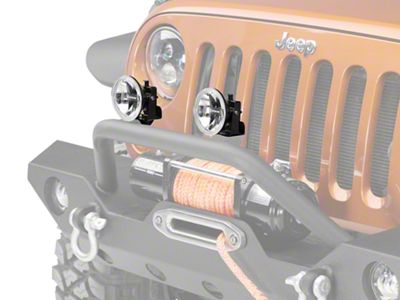 KC HiLiTES 4-Inch Gravity G4 Clear LED Lights; Fog Beam (Universal; Some Adaptation May Be Required)