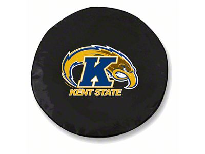 Kent State University Spare Tire Cover; Black (66-18 Jeep CJ5, CJ7, Wrangler YJ, TJ & JK)