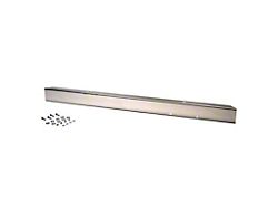 54 Inch Bumper without Holes; Polished Stainless Steel (66-86 Jeep CJ5 & CJ7)