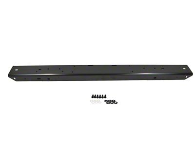 54 Inch Front Bumper; Black Powder Coated Stainless Steel (97-06 Jeep Wrangler TJ)