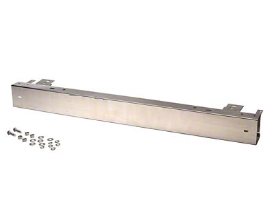 54 Inch Rear Bumper; Polished Stainless Steel (97-06 Jeep Wrangler TJ)