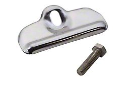 Battery Tray Clamp; Polished Stainless Steel (76-86 Jeep CJ5 & CJ7)