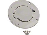 Kentrol Billet Style Gas Hatch; Polished Stainless Steel (97-06 Jeep Wrangler TJ)