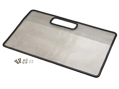 Bug Shield; Polished Stainless Steel (1997 Jeep Wrangler TJ)