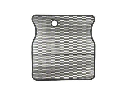 Bug Shield; Black Powder Coated Stainless Steel (66-86 Jeep CJ5 & CJ7)