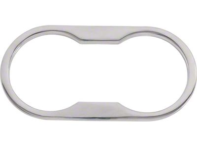 Cup Holder Bezel; Polished (07-10 Jeep Wrangler JK)