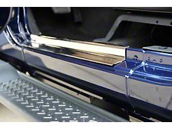 Door Entry Guards; Polished (07-18 Jeep Wrangler JK 2-Door)