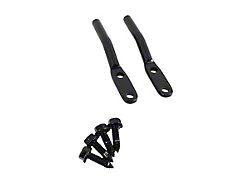 Door Strap Pin; Black Powder Coated Stainless Steel; Pair (76-95 Jeep CJ5, CJ7, Wrangler YJ)
