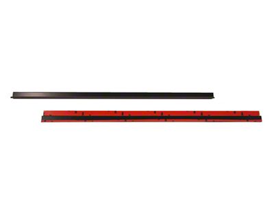 Entry Guards; Black Powder Coated Stainless Steel; Pair (97-06 Jeep Wrangler TJ)