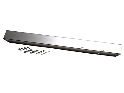 Front Bumper without Holes; Polished Stainless Steel (66-86 Jeep CJ5 & CJ7)