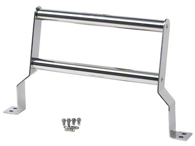 Grill Guard; Polished Stainless Steel (87-06 Jeep Wrangler YJ & TJ)