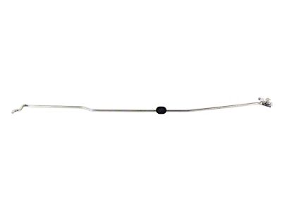 Hood Prop Rod; Polished (07-18 Jeep Wrangler JK)