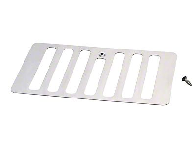 Hood Vent; Polished Stainless Steel (98-06 Jeep Wrangler TJ)